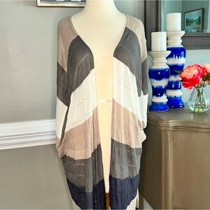 GUC Sizes 1 - 2 Torrid Cardigan Lightweight Short Sleeve Cardigan Open Front 094